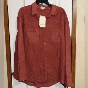 Wonderly Boyfriend Button Up Shirt